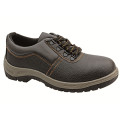 Zapatos de seguridad con punta de acero negra de bajo precio Ufa012